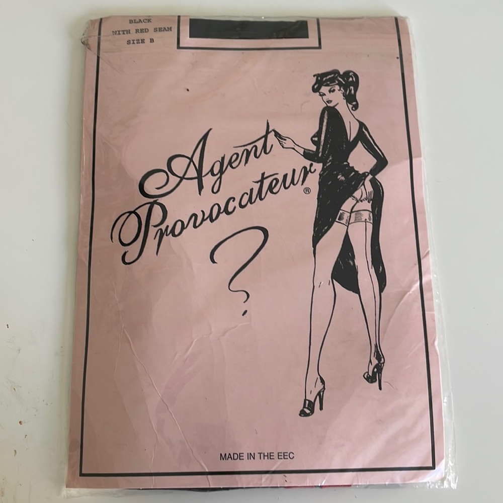 AGENT PROVOCATEUR SEAM & HEEL STICKINGS